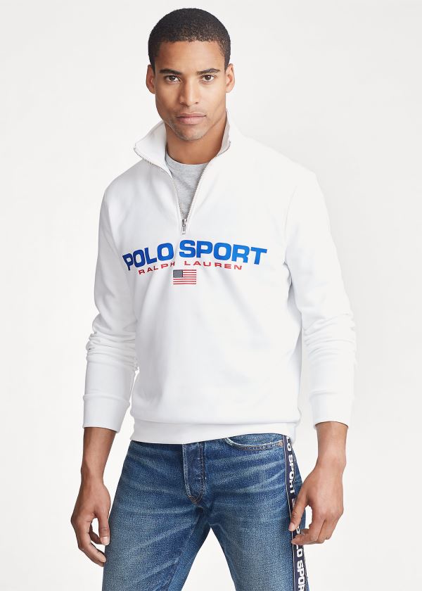 Polo Ralph Lauren Polo Sport Fleece Sweatshirt Herre Danmark (OVHYG2068)